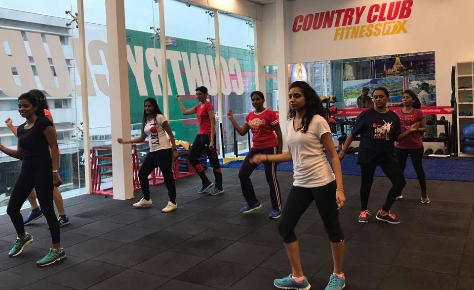 Miss World Cup Malaysia 2022 candidates in fitness gym